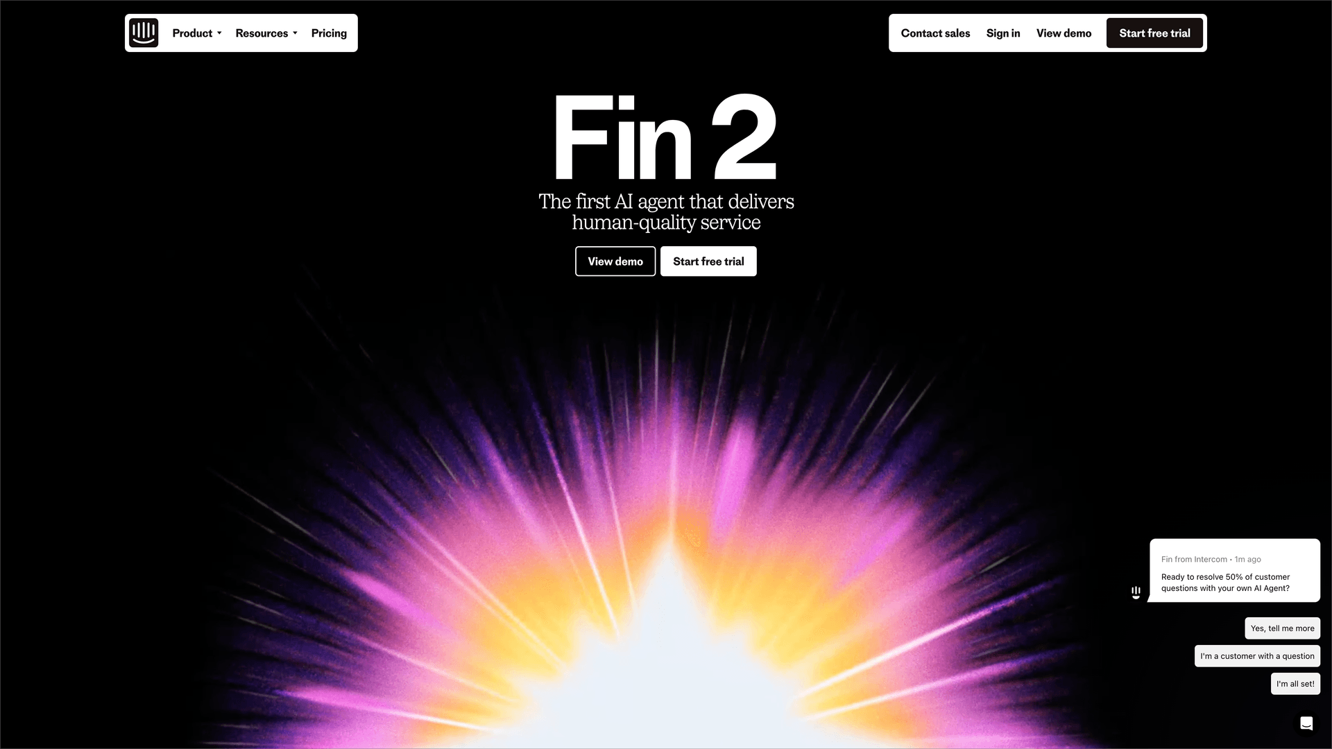 Intercom header